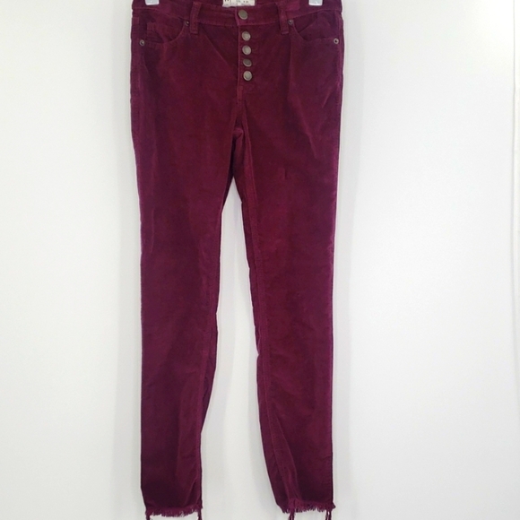 Free People Reagan Corduroy Skinny Jeans - Picture 2 of 8